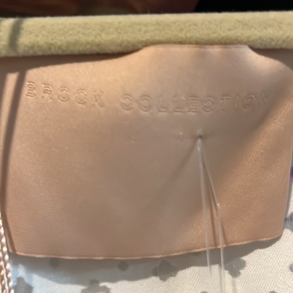 BROCK COLLECTION COTTON POPLIN EYELET WRAP MAXI DRESS - NWT - Picture 9 of 16